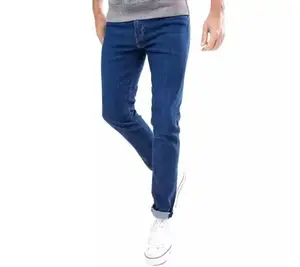 2023 New Style Custom Oversize Pants Washed Straight Jeans Trousers Smart Casual Jeans Pants