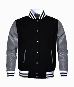Chaqueta Universitaria de Diseño Personalizado para Hombre, Nueva Llegada 2025, Alta Calidad, Nueva Moda, Venta al por Mayor, Logotipo Personalizado, Informal, OEM - Product Image 4