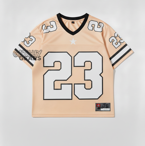 Camiseta de fútbol con logotipo personalizado para mujer, ropa deportiva holgada de gran tamaño, camiseta de fútbol con estampado por sublimación, tela transpirable de secado rápido - Product Image 2