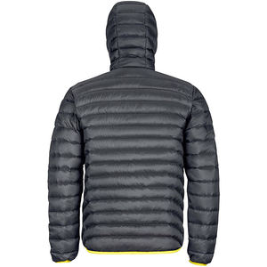 Veste matelassée en toile à capuche pour homme de marque, design personnalisé, imperméable, coupe-vent, chaude, rembourrée, pour l'hiver - Product Image 3