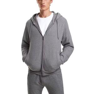 ชุดวอร์มผ้าฟลีซแบบมีซิปสำหรับฤดูหนาวโลโก้แบบกำหนดเอง - Product Image 4