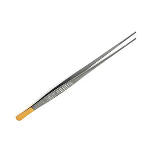 MEDIHEAL SURGICAL CORPORATION Pinzas Debakey para extracción de tejido, rectas, puntas de 1.5mm, mango plano con inserto TC, serradas, de acero inoxidable - Product Image 2