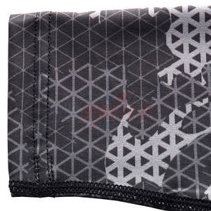 T-shirt de compression haute qualité pour homme, coupe ajustée, col rond, respirant, séchage rapide, anti-plis, en Spandex/Nylon, manches longues, rehausse la silhouette - Product Image 6