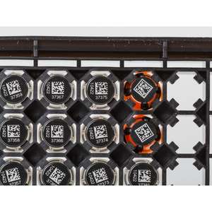 FluidX 96-Formato 0,9 ml Tubo de doble código con código 2D y número legible por humanos Material PP/PS Base sin tapa - Product Image 2