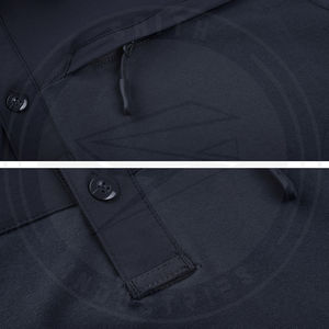 T-shirt de golf décontracté personnalisé High Street au design unique pour homme, polo, tissu tricoté durable à manches courtes pour un usage quotidien - Product Image 4