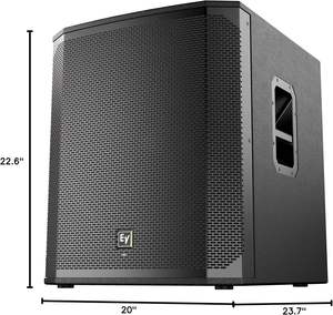 Caisson de basses amplifié Electro-Voice ELX200-18SP 18 pouces 1200W - Product Image 4