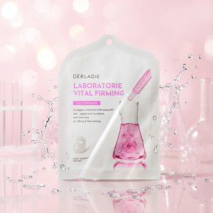 Masque facial en feuille Derladie pour raffermir et atténuer les rides, traitement tonifiant de la peau, solution liftante, soin coréen pour tous - Product Image 3