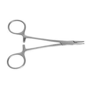 Porte-aiguille Porte-aiguille avec cliquet Usage chirurgical et médical Porte-aiguille chirurgical dentaire Acier inoxydable de haute qualité - Product Image 2