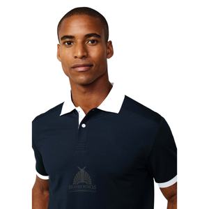Nuevo conjunto de ropa de verano, Polo de manga corta y pantalones cortos, conjunto corto de ropa de gimnasio de 2 piezas con costuras en contraste de alta calidad - Product Image 4