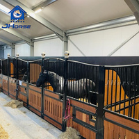 Kits de conception avancés Installation efficace Connexion facile mobile Stalles pour chevaux Styles de boîtes stables pour chevaux