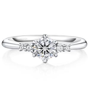 Anillo de Moissanita Ovalado Único de Goldstones, Plata de Ley 925, Joyería Fina, Anillo de Boda de Moissanita, Anillo de Diamantes al por Mayor - Product Image 5