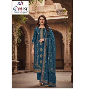 Conjunto de Kurti Tradicional Indio-Pakistaní para Mujer, Elegante Shalwar Kameez, Cómodo, Étnico, para Uso Diario o Fiestas, de Secado Rápido y Sin Arrugas - Product Image 1