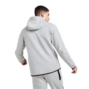 Conjunto Deportivo de Forro Polar Vintage para Hombre, Sudadera con Capucha y Pantalones Deportivos con Estampado Sólido, Ropa Informal Unisex - Product Image 2