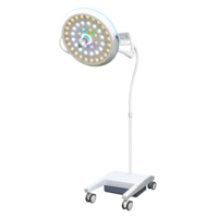 Lampe d'examen chirurgicale LED portable sans ombre avec luminosité réglable pour utilisation en salle d'opération des hôpitaux et des cliniques