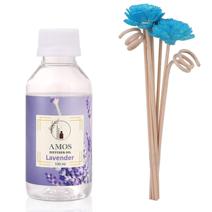 Grand ensemble de diffuseur de roseaux de parfum de maison avec des bâtons d'huile essentielle décor d'étagère de salle de bain pour le salon pour les grands espaces - Product Image 1