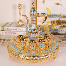 ทองเหลือง Aftaba สีดำสำหรับขายมือ Crafted ทองเหลือง Aftaba ด้วยทอง - Product Image 2