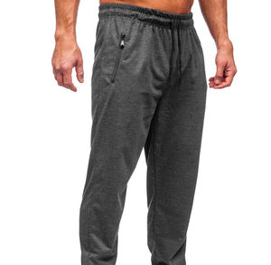 Pantalones de hombre antiarrugas con cordón, pantalones Cargo informales ligeros teñidos lisos para hombres, pantalones Cargo para correr para hombres, ropa de calle - Product Image 5
