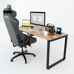 60x180cm Rectangular Rubberwood <b>Desk</b> Extendable Durable with Metal Material for Home Office School Living Room Dining-HBRT035 - Product Image 4