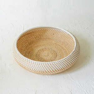 Bamboo Woven Natural <b>Cheap</b> Price Wholesale Nesting Bowl <b>Basket</b> Wicker Rattan Set Fruit Storage Bowls - Product Image 1