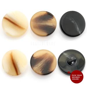 Botón de cuerno ecológico de alta calidad, accesorios de ropa, tamaño personalizado Disponible en estilos náuticos de animales, cantidad a granel de ágata - Product Image 5