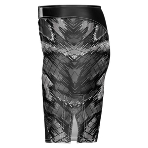 Shorts MMA pour hommes de haute qualité, entièrement sublimés, design personnalisé, polyester/nylon, séchage rapide, respirant, durable, taille élastique, OEM/ODM - Product Image 4
