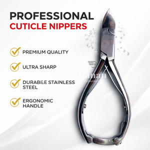 Cortacutículas Profesional de Acero Inoxidable, Recto y Afilado, con Abertura de Mandíbula Ancha, Duradero, para Manicura y Pedicura en Salón - Product Image 6