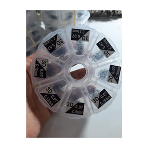 Nhu Y Cils NY3D Premade 3D Couleur Naturelle Cheveux Synthétiques Plein Volume Extensions de Cils Vietnam Longueurs Mixtes 15mm CC Curl - Product Image 2