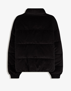 แจ็กเก็ตแบบขนเป็ดสำหรับผู้ชายเสื้อแจ็คเก็ตทรงหลวมสีดำผ้าลูกฟูกสำหรับเดินเขากลางแจ้งฤดูหนาว - Product Image 6