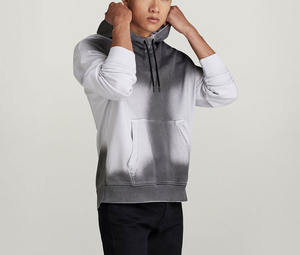 Sudadera con capucha 2025 de calidad superior desgastada Sun Faded 100% algodón orgánico pesado lavado ácido francés Terry Sudadera con capucha para hombres - Product Image 6