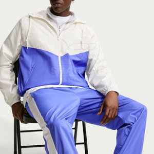 Conjunto de Dos Piezas Tipo Chaqueta Cortavientos, Fácil de Usar, con Tela Suave y Corte Relajado para la Rutina Diaria - Product Image 6