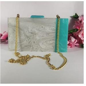 New Arrival Indian Handmade Resin Clutch Bags <b>for</b> Women Classic and Timeless Look Resin Clutch with Strap <b>for</b> Women <b>Wedding</b> Gift - Product Image 5