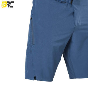Pantalones cortos de nailon para hombre, Shorts con cremallera y bolsillos perforados, con agarre de silicona en la cintura, transpirables para ciclismo de montaña al aire libre, S-3XL - Product Image 5