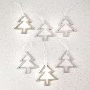 Cadeau unique Arbre de Noël en bois massif avec arbre de qualité supérieure avec étoile Ornements de décoration de Noël en bois de manguier - Product Image 1