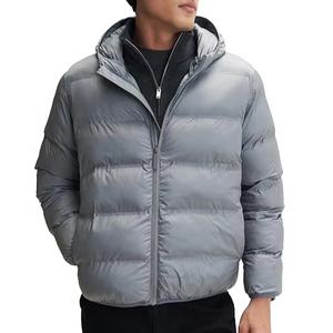 แจ็คเก็ตพัฟเฟอร์บุผ้านวมสำหรับผู้ชาย ปักโลโก้ได้ตามต้องการ สำหรับฤดูหนาว มีซิป ระบายอากาศ กันน้ำ กันลม เหมาะสำหรับกิจกรรมกลางแจ้ง - Product Image 1