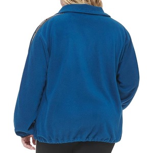 Unisex Quarter Zip Half Zip Oversized Polar Fleece Sudaderas Moda Invierno Cuello redondo Bordado Técnica Sudaderas Hombres - Product Image 3