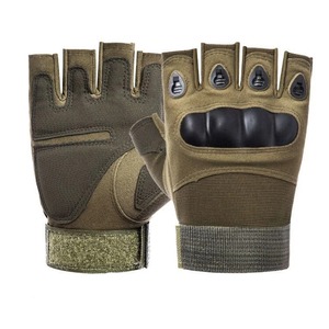 Guantes de medio dedo para nudillos duros para hombres, combate, caza, tiro, Paintball, deber, sin dedos - Product Image 4