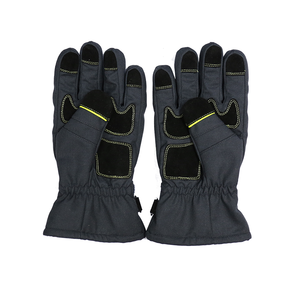 Gants de sécurité ignifuges lutte contre l'incendie matériau de doublure en coton épais résistance à l'usure perméabilité à l'humidité fonction de protection - Product Image 3