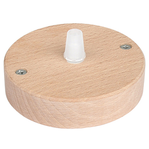 Baldacchino per lampada in legno - Product Image 1