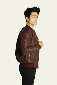 Veste coupe-vent bombardier à capuche pour hommes 2025 OEM personnalisé vente en gros de polyester fermeture éclair coupe-vent écologique style baseball décontracté - Product Image 3
