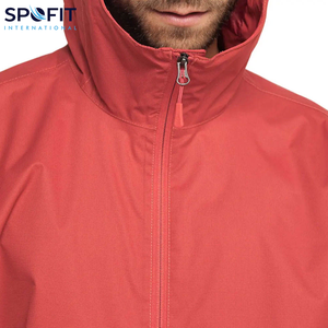 Veste bomber imperméable à séchage rapide coupe-vent personnalisée OEM pour l'extérieur avec capuche Design avant Vente en gros pour hommes - Product Image 6