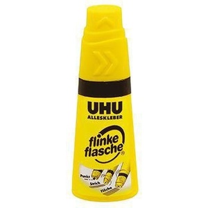 Pegamento Líquido Lavable de Rápido Relleno en Botella de 35g - Adhesivo Multiusos UHU - Product Image 1