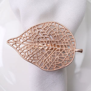 Anneaux de serviette de table décoratifs pour la mise en place de la table, adaptés à toutes les célébrations - Product Image 6