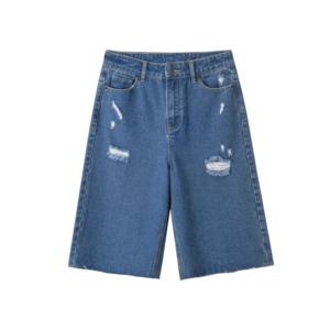 Pantalon en jean short en jean short femme jean femme - Product Image 6