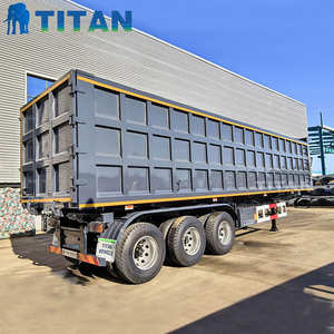 TITAN Buen Precio China Remolque Volquete de 3 Ejes y 50 m³ Nuevo Semirremolque Volquete Trasero en Venta en Sierra Leona - Product Image 3