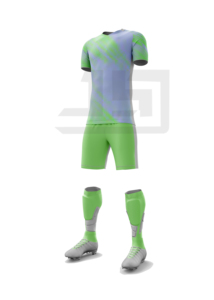 Conjunto de Camiseta y Pantalones Cortos de Fútbol Ligeros Personalizados, 100% Poliéster, Impresión por Transferencia de Calor, Unisex, Tallas para Adultos - Product Image 1