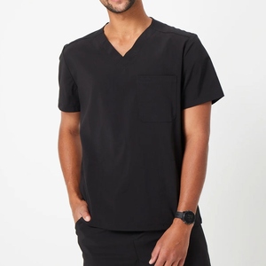 Uniformes Médicos de Enfermería con Cuello en V, Conjuntos de Uniformes de Trabajo para Hospitales, OEM ODM, Cómodos Uniformes de Enfermería para Hombres - Product Image 2