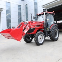 Équipement agricole, tracteur agricole 4x4, 70 ch, 80 ch, 90 ch, 100 ch, tracteur compact, mini-tracteur de ferme, tracteur de jardin avec cabine