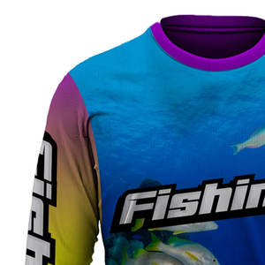 OEM diseñe sus propias camisas de pesca para hombres de ajuste cómodo/último diseño camisas de pesca para hombres personalizadas de secado rápido - Product Image 5