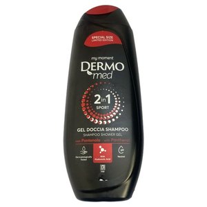 MY MOMENT Gel Deportivo 2 en 1 con Ginseng 250 ml Gel de Ducha Dermomed DH7010 - Product Image 1