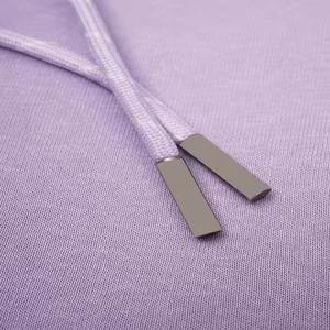 Sweat-shirts à capuche zippés en polaire écologiques pour femmes grandes tailles, coupe ajustée, manches longues, logo et couleurs personnalisables, fournisseur en gros - Product Image 3